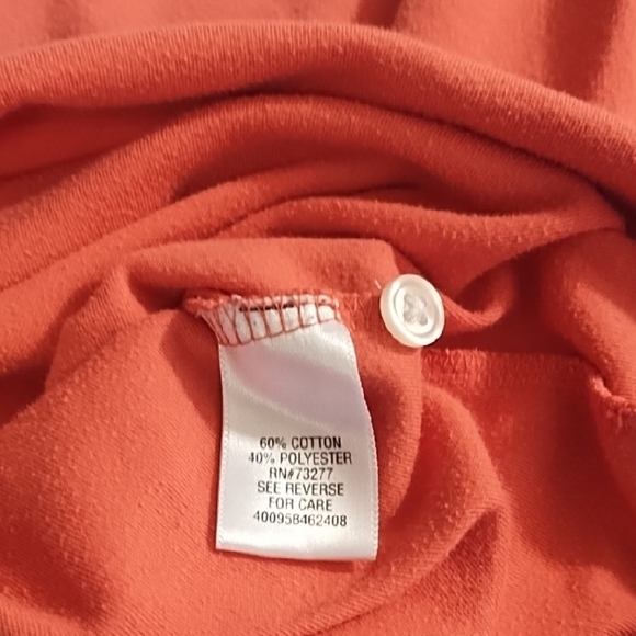 2 Croft & Barrow Polo Shirt Duo - Teal and Coral - Picture 6 of 16